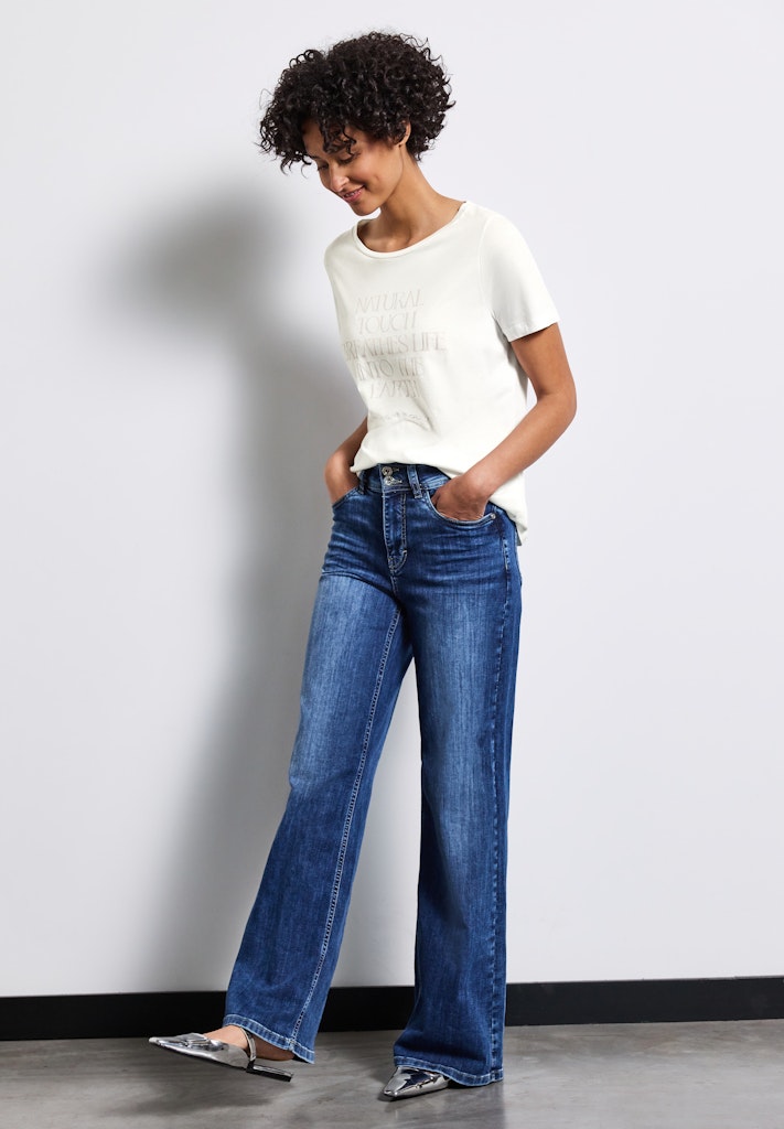 Street One Damen T-Shirts  Off White