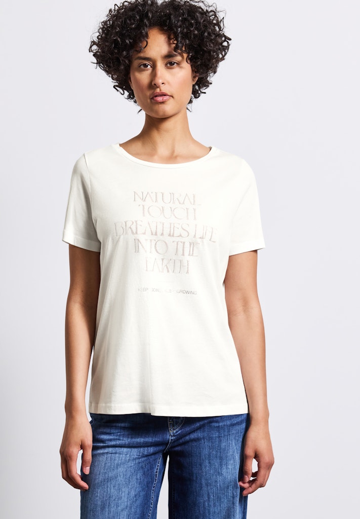 Street One Damen T-Shirts Off White