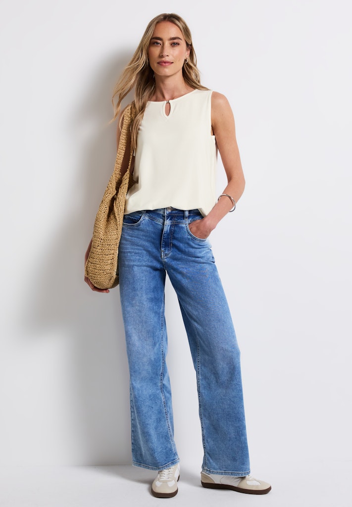 Street One Damen T-Shirts Off White