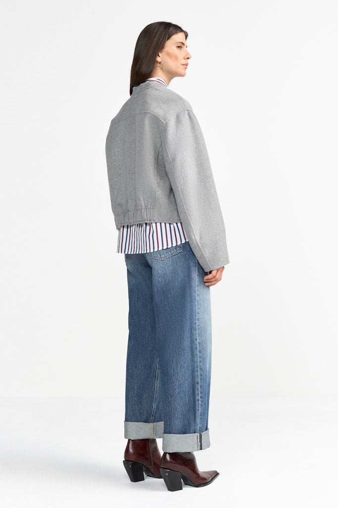 Rich & Royal Damen Strickjacken Silver Mist