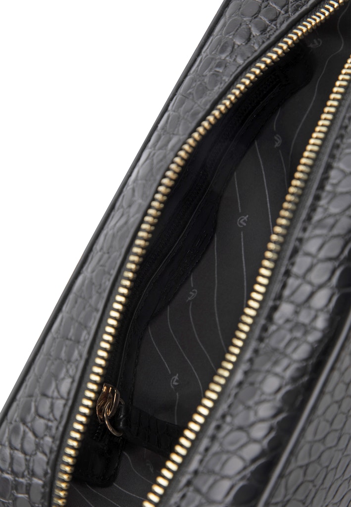 L.Credi Handtasche Schwarz