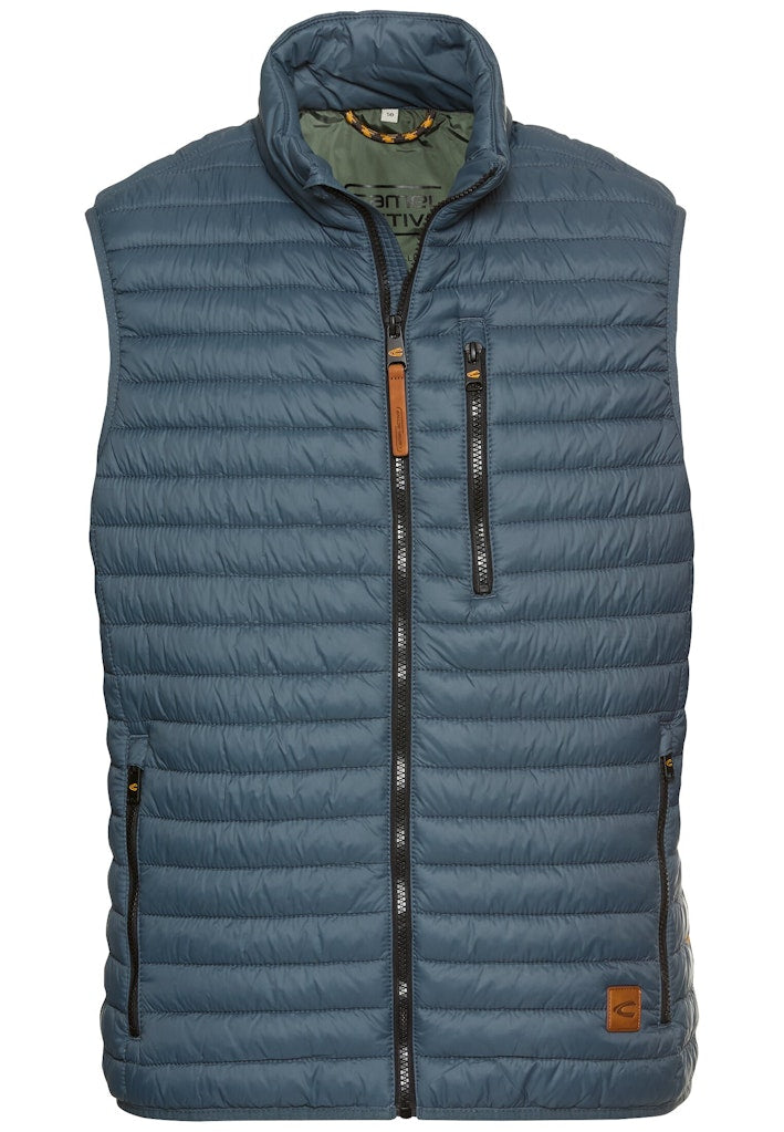 Camel active Herren Westen  Tinted Blue