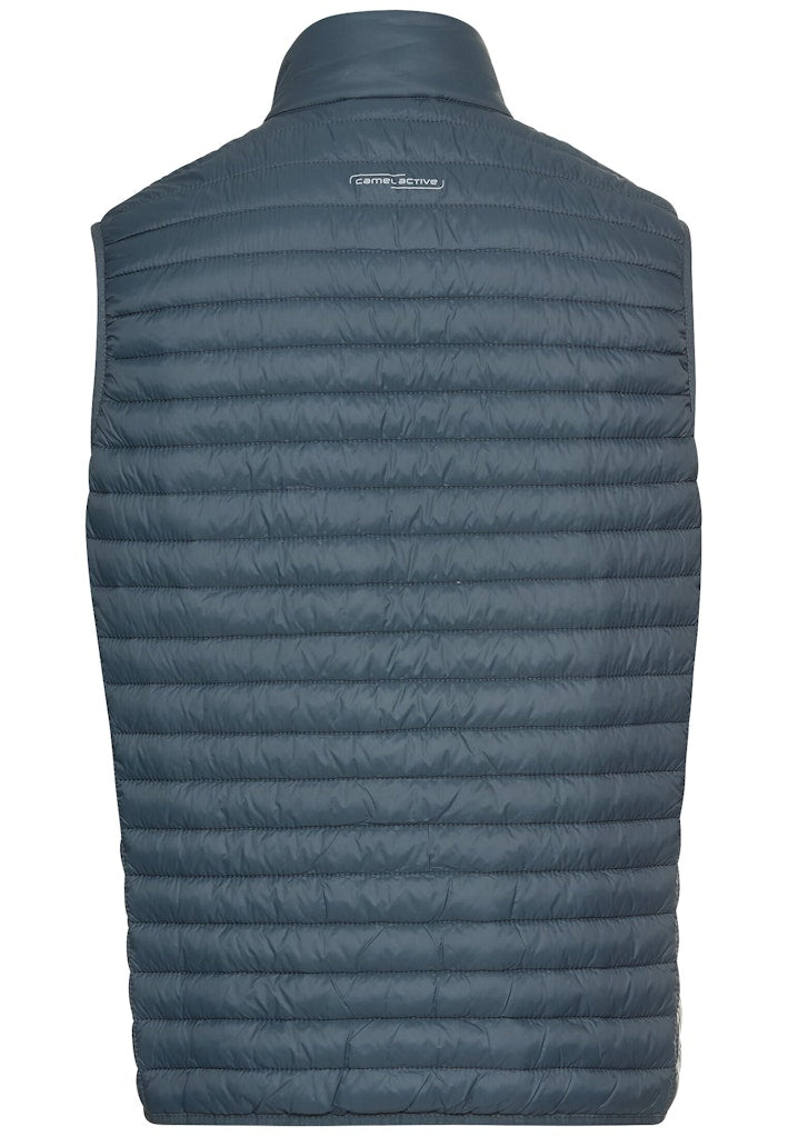 Camel active Herren Westen  Tinted Blue