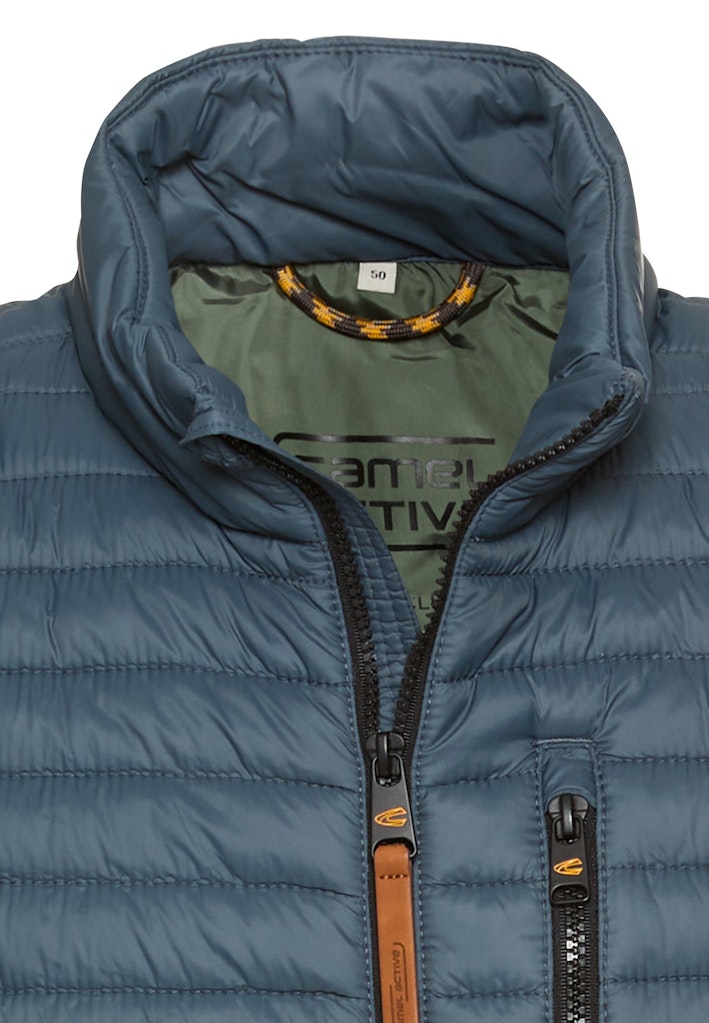 Camel active Herren Westen  Tinted Blue