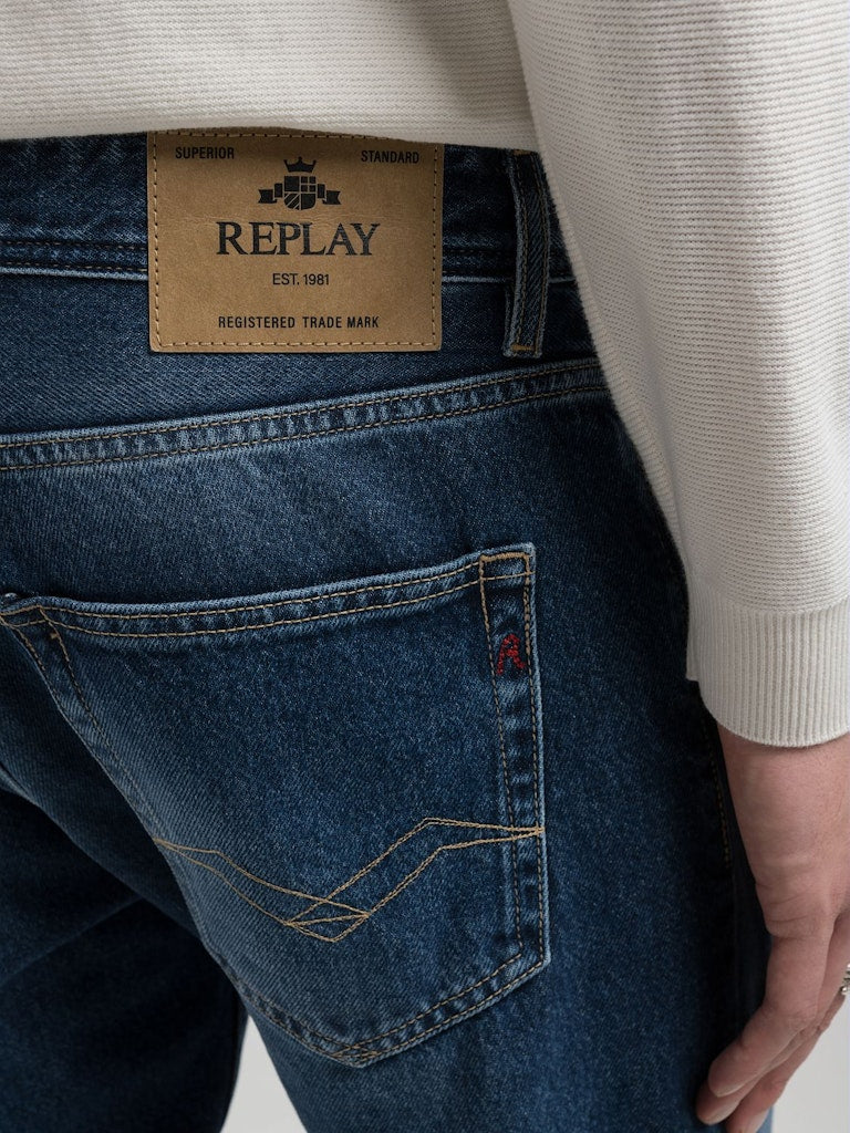 Replay Herren Jeans  Dark Blue
