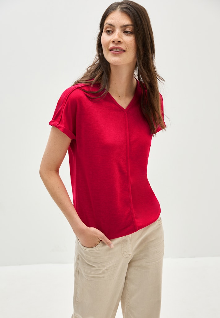 Cecil Damen T-Shirts  Glazed Ap