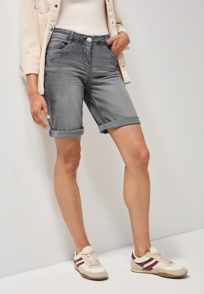 Cecil Damen Hosen  Mid Grey