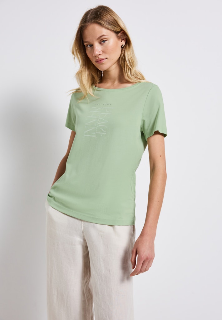 Street One Damen T-Shirts Soft Jade