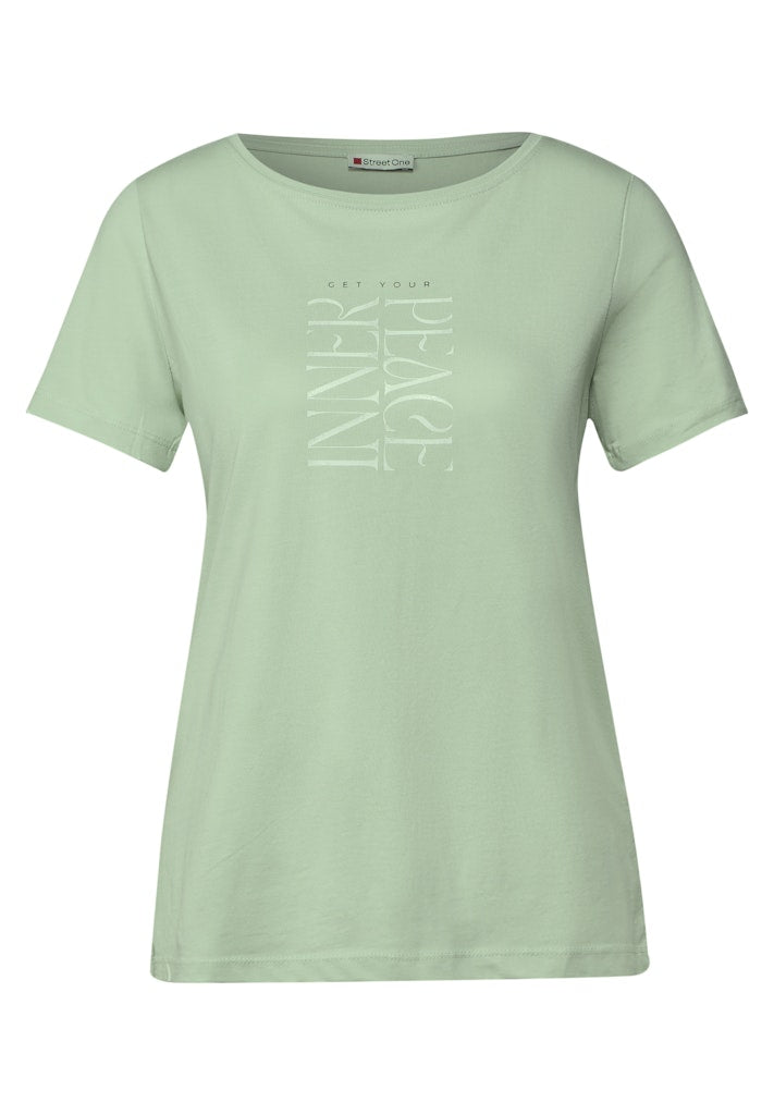Street One Damen T-Shirts  Soft Jade