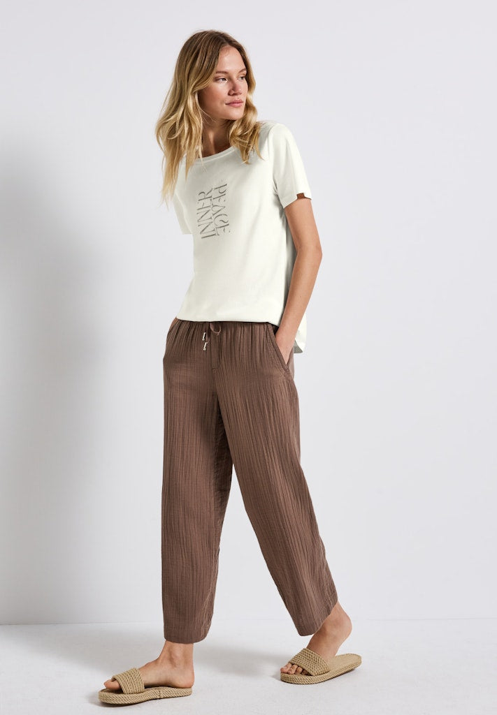 Street One Damen T-Shirts Off White