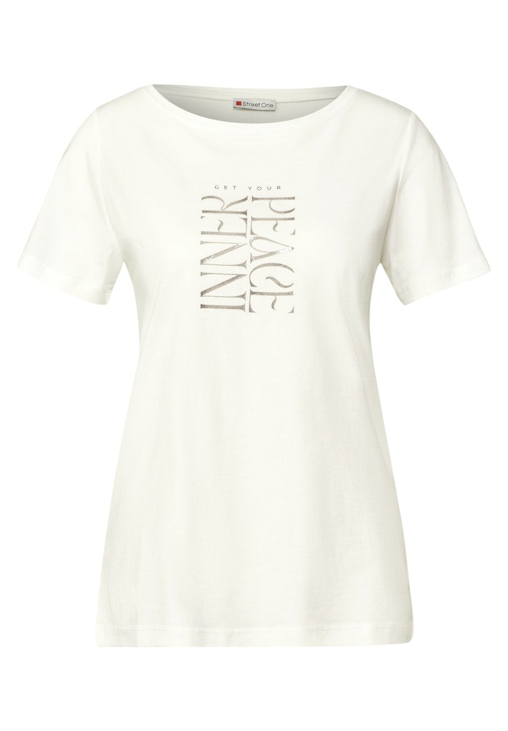 Street One Damen T-Shirts  Off White