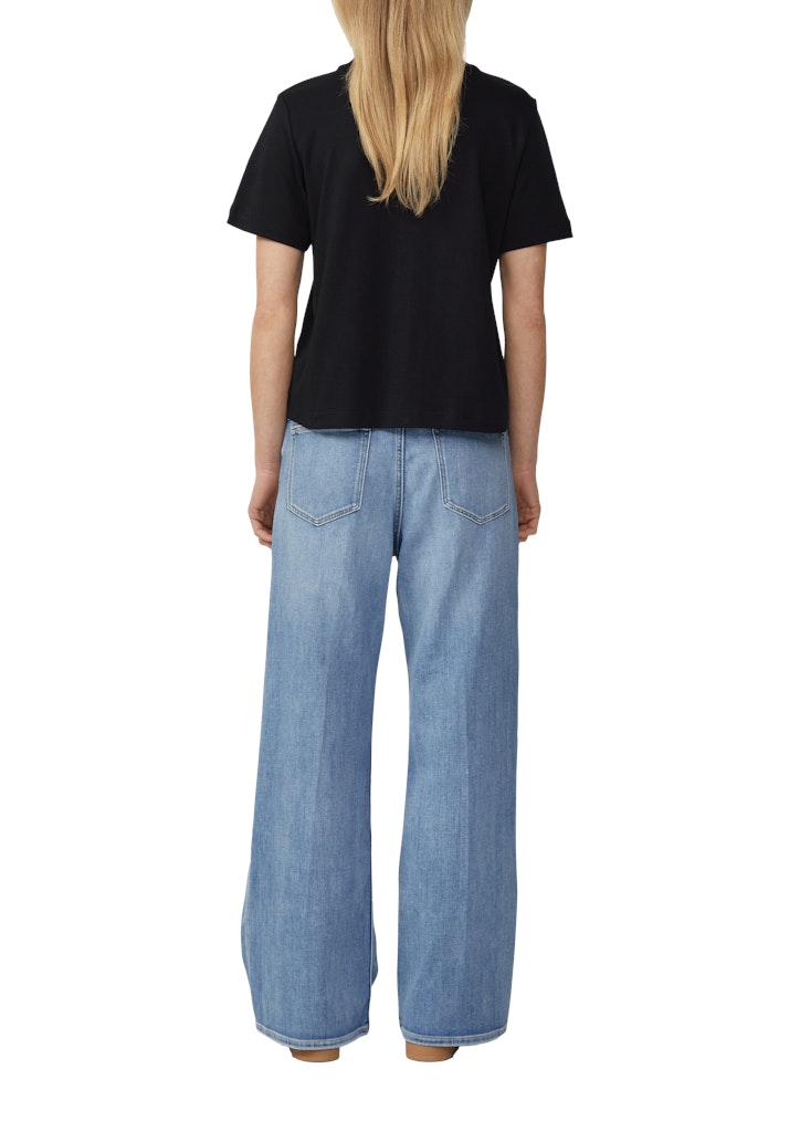 S. Oliver red Damen T-Shirts Grey/Black