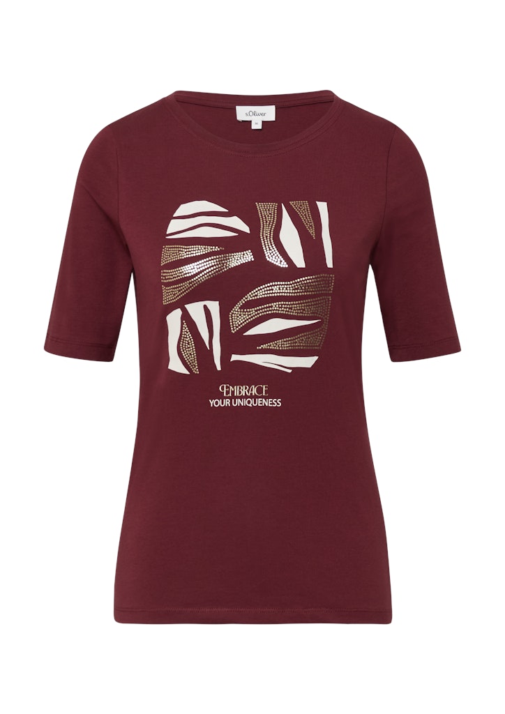 S. Oliver red Damen T-Shirts Red