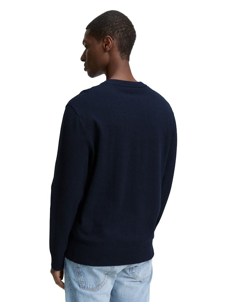 Tom Tailor denim Herren Pullover Dark Navy