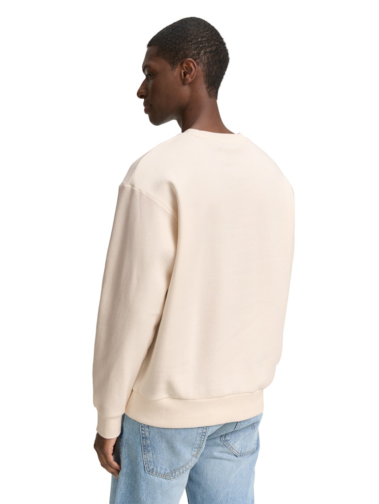 Tom Tailor denim Herren Sweatshirts Gardenia White