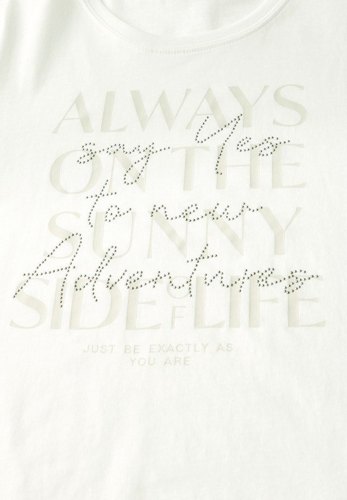 Cecil Damen T-Shirts  Vanilla W