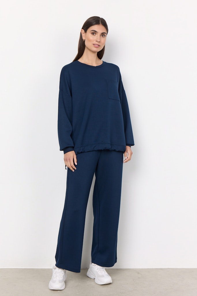 Soya Concept Damen Hosen Navy
