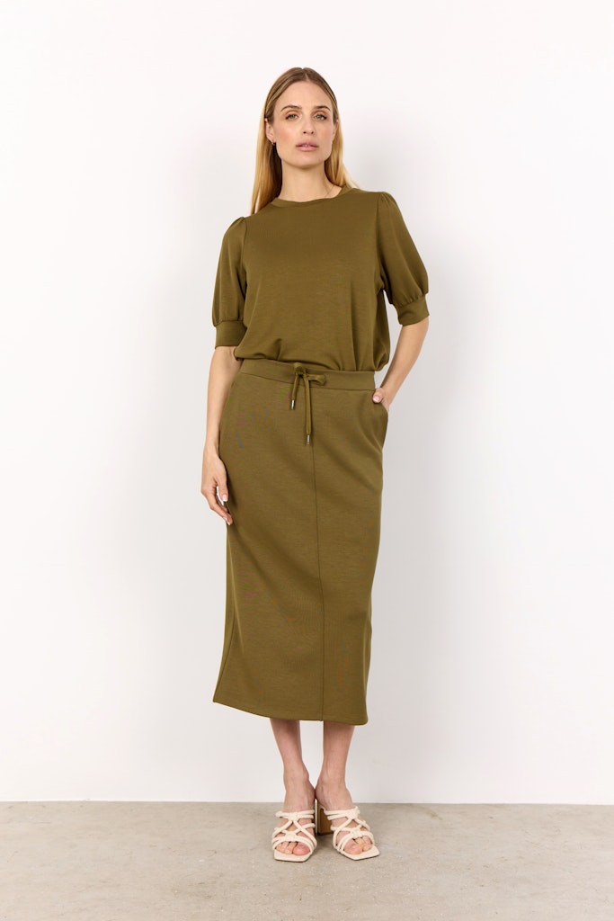 Soya Concept Damen Blusen Misty Olive