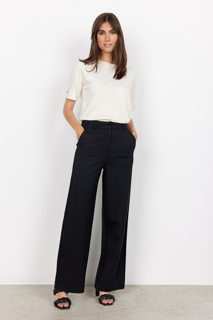 Soya Concept Damen Hosen Black