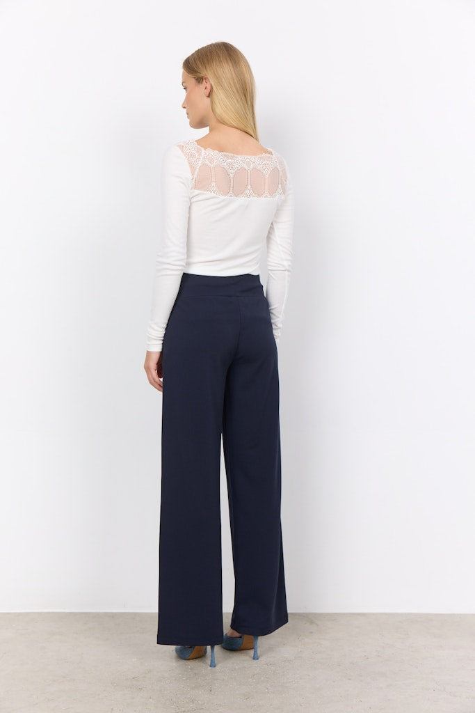 Soya Concept Damen Hosen Navy