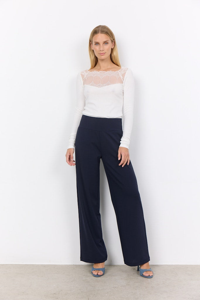 Soya Concept Damen Hosen Navy