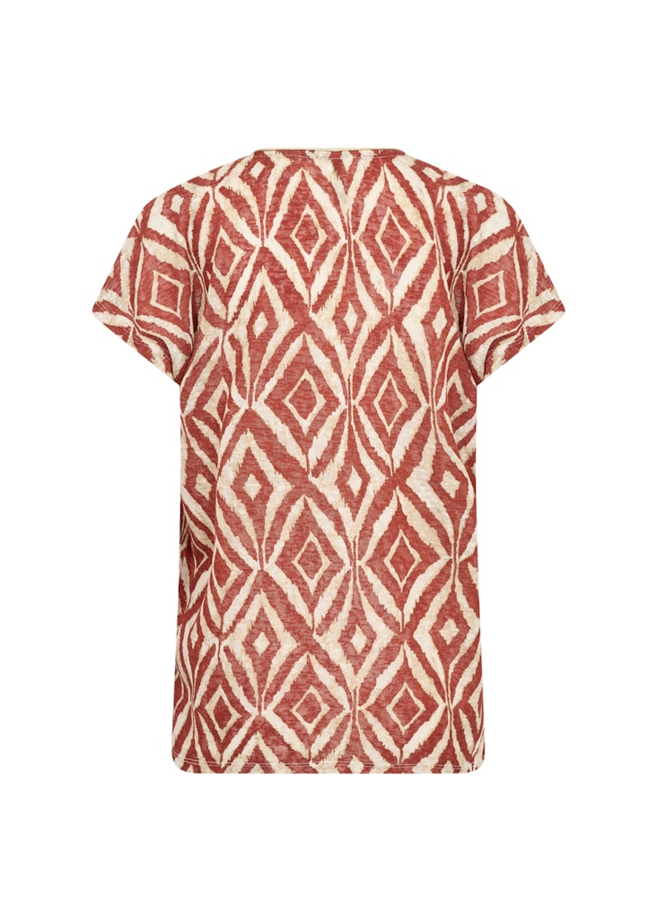 Soya Concept Damen T-Shirts Mineral Red Com