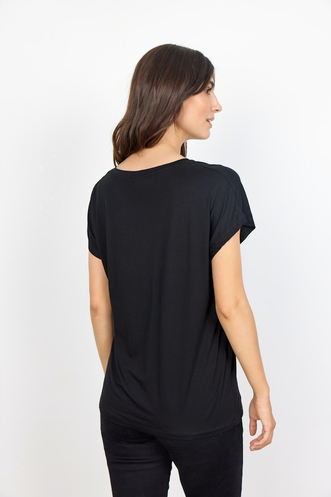 Soya Concept Damen T-Shirts Black