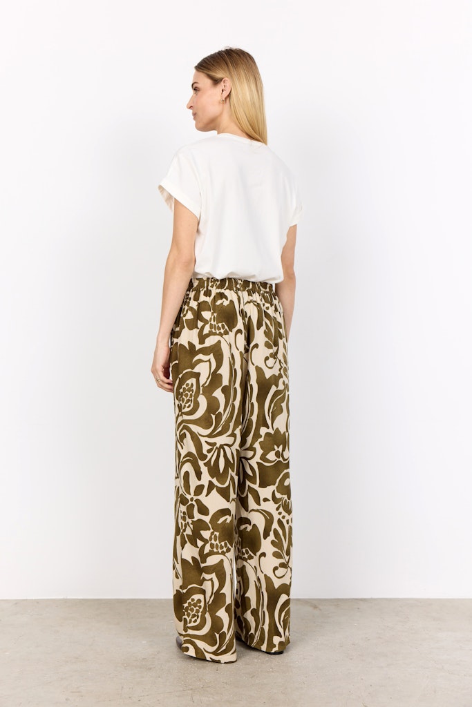 Soya Concept Damen T-Shirts Offwhite