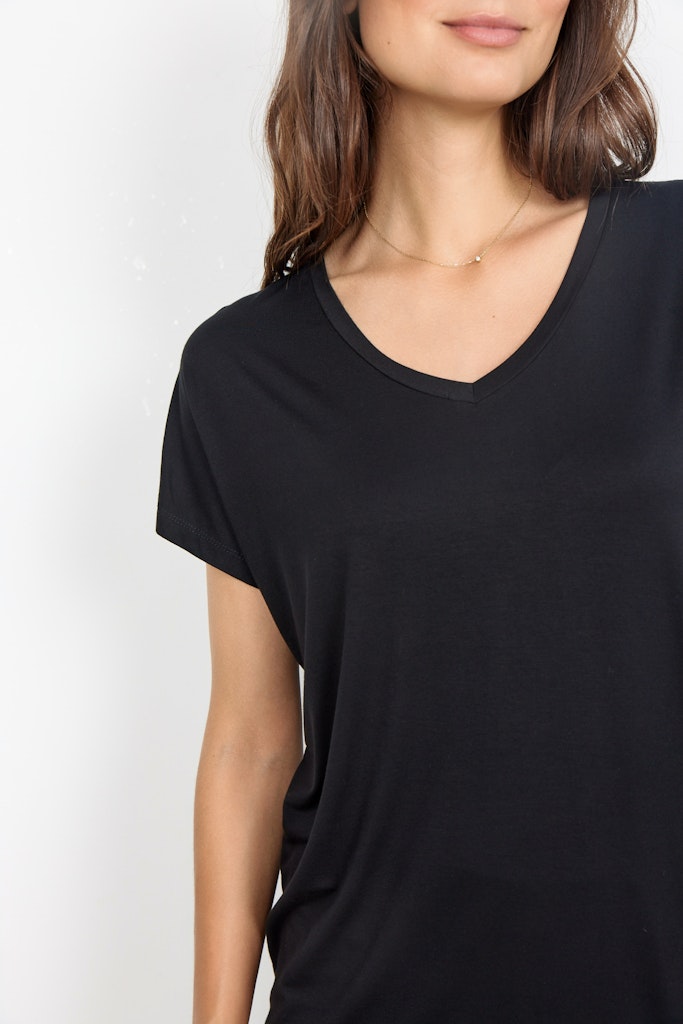 Soya Concept Damen T-Shirts Black