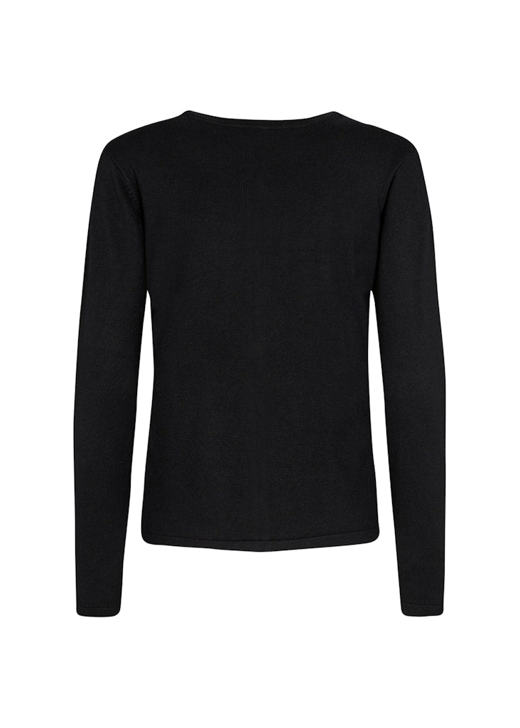 Soya Concept Damen Strickjacken Black