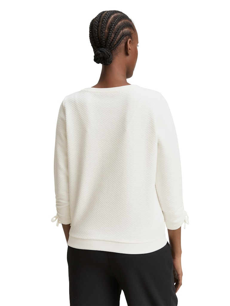 Tom Tailor denim Damen Sweatshirts Off White