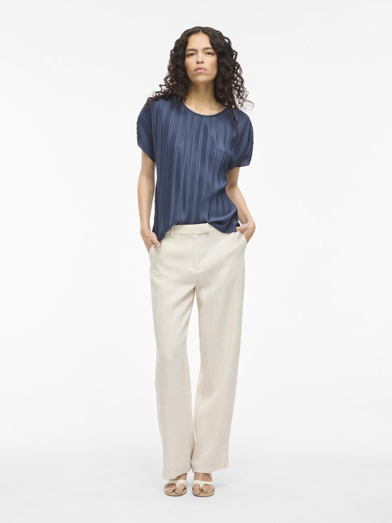 Vila Damen Tops Vintage Indigo