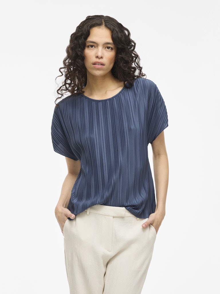 Vila Damen Tops Vintage Indigo