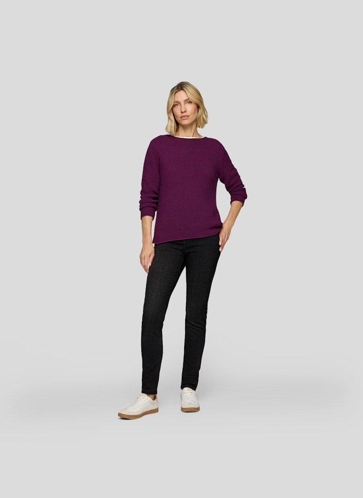 Rabe Damen Pullover Malve