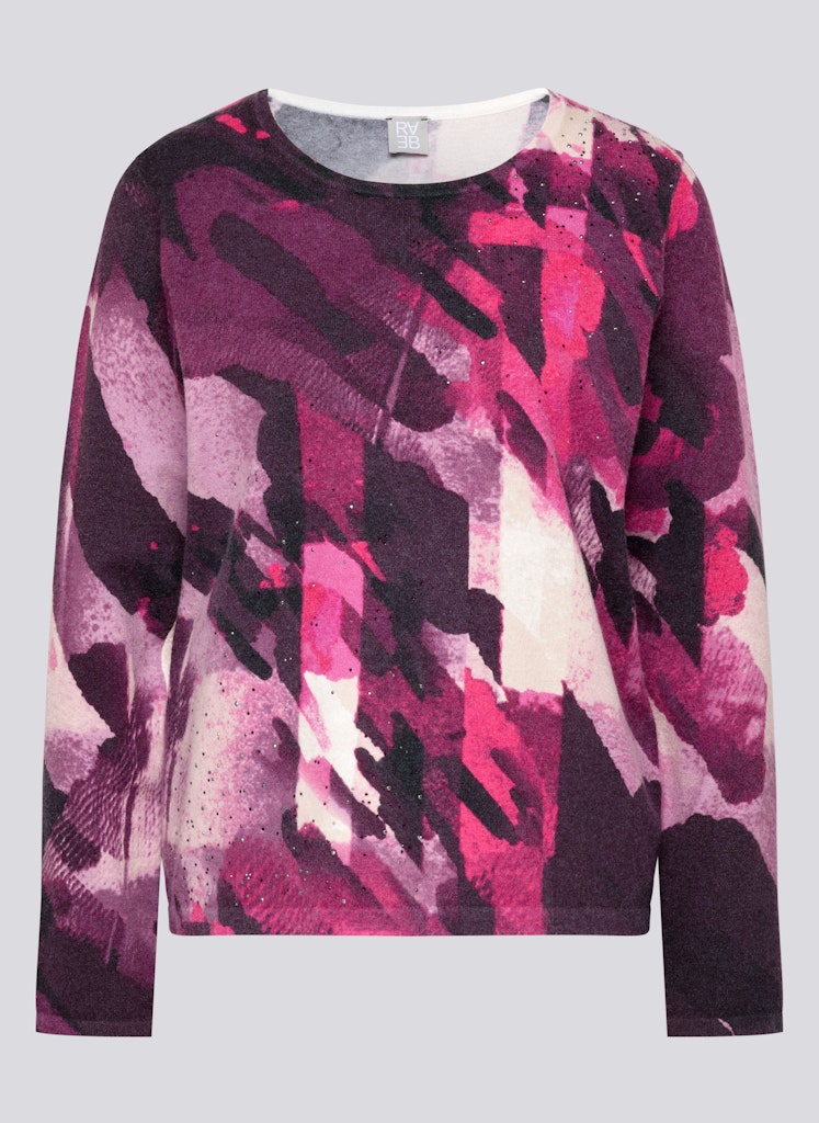 Rabe Damen Pullover Pflaume