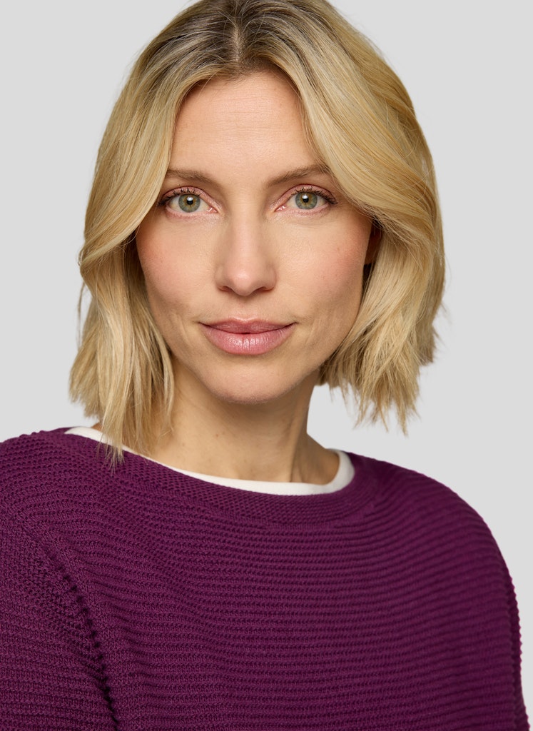 Rabe Damen Pullover Malve