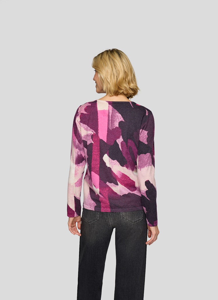 Rabe Damen Pullover Pflaume