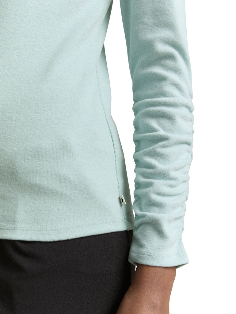 Tom Tailor denim Damen T-Shirts Silver Cloud Bl