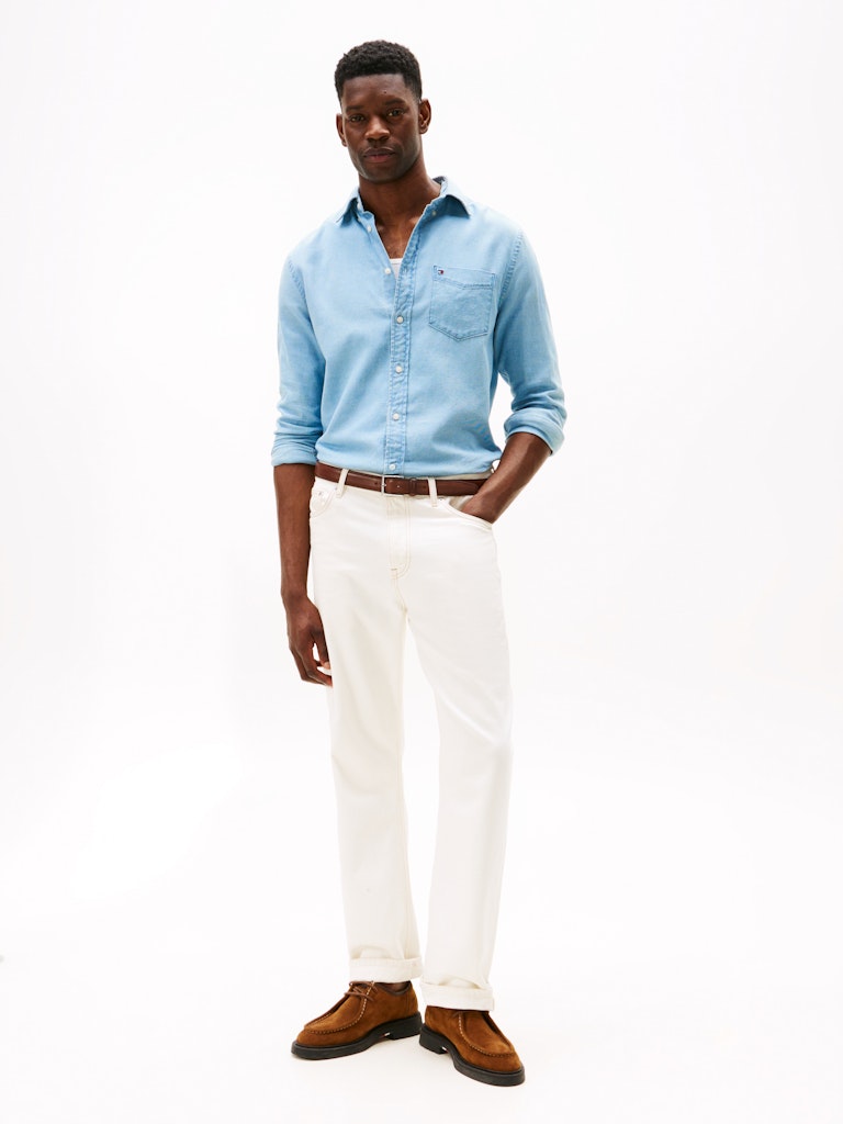 Tommy Hilfiger Herren Hemden Gz Blue