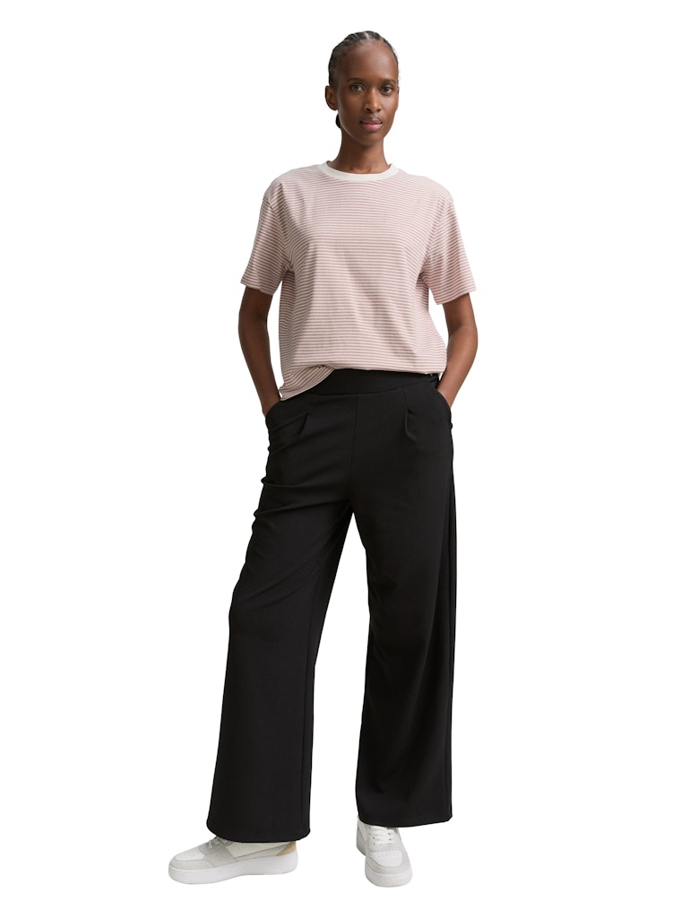 Tom Tailor denim Damen T-Shirts Dusty Rose Whit