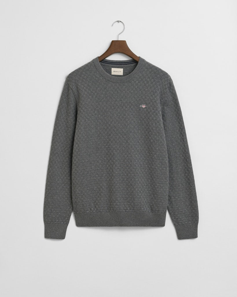 Gant Herren Pullover  Dark Grey Me