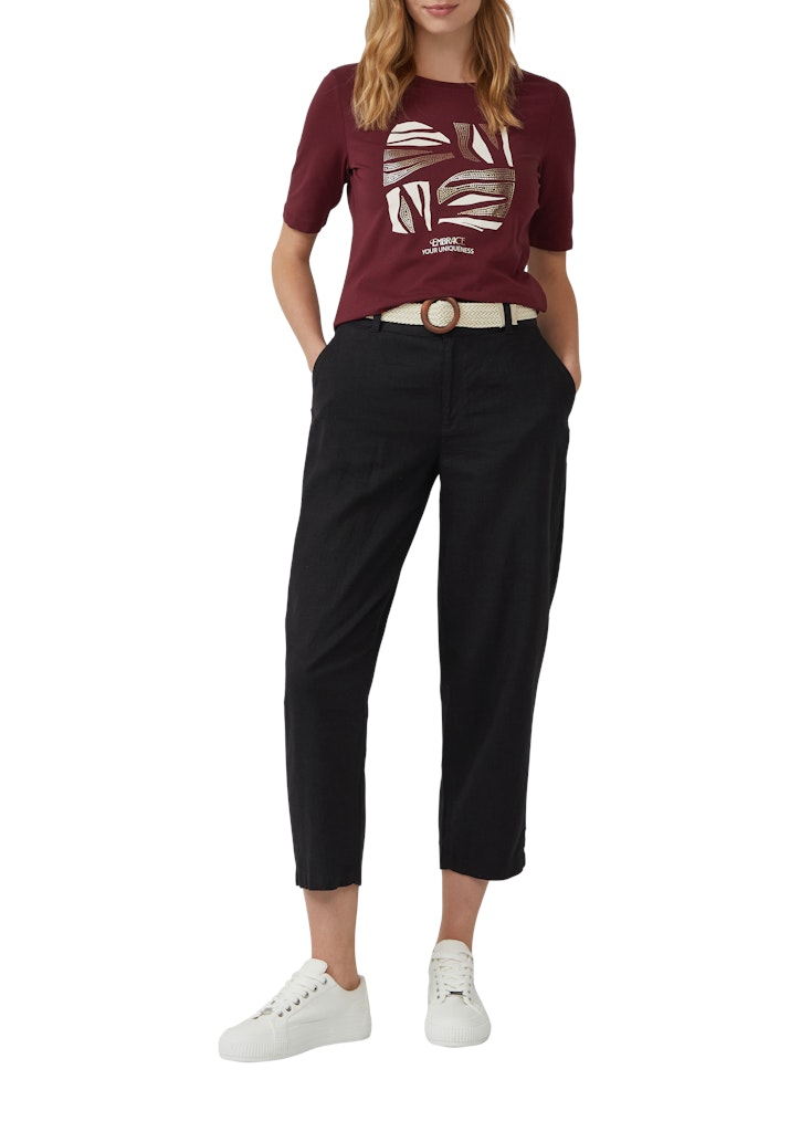 S. Oliver red Damen T-Shirts Red