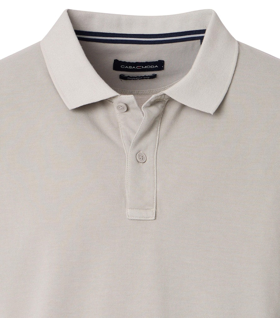 Casa Moda Herren Polo-Shirts Silber