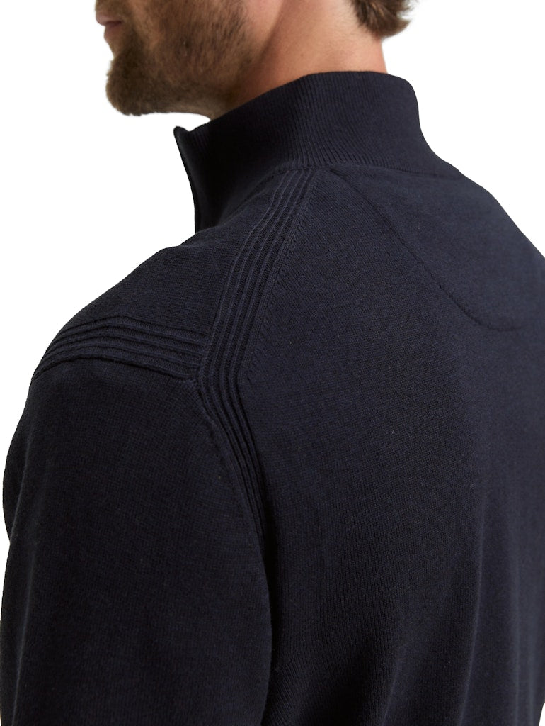 Tom Tailor Herren Pullover Knitted Navy Me