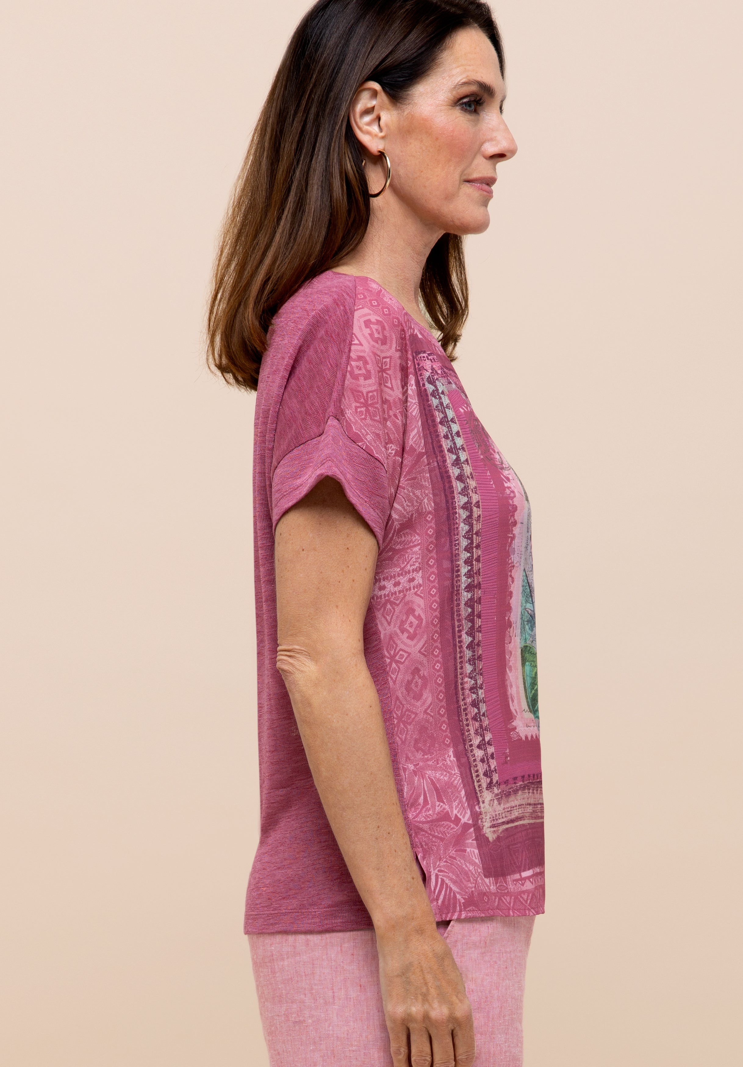 Bianca Damen T-Shirts Raspberry