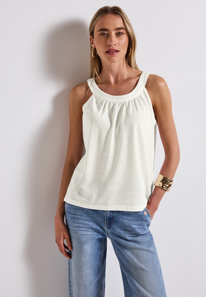 Street One Damen T-Shirts  Off White