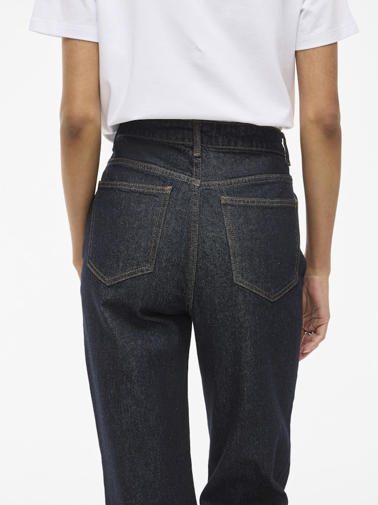 Vila Damen Jeans Dark Blue Denim