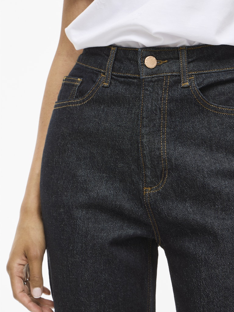 Vila Damen Jeans Dark Blue Denim