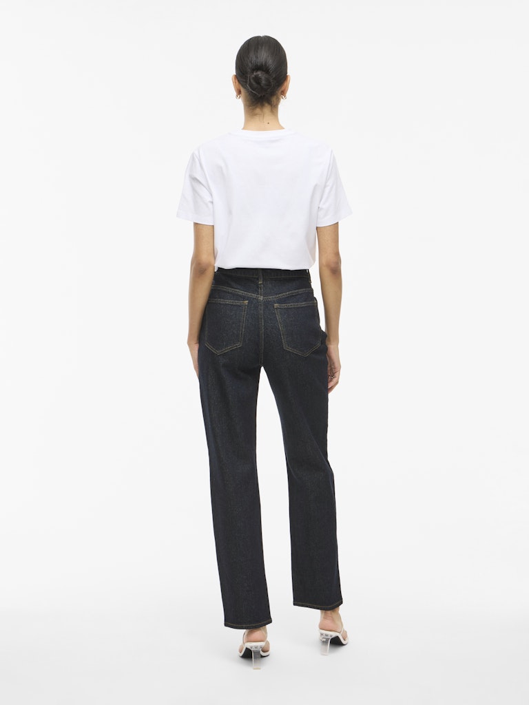 Vila Damen Jeans Dark Blue Denim