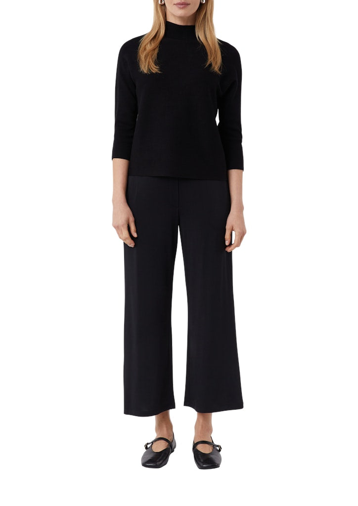 Comma Damen Pullover Grey/Black